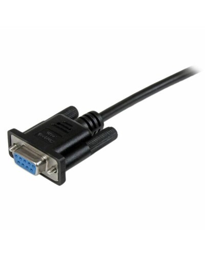 StarTech Adaptador Serial DB9 Hembra/Hembra Null Modem - Negro
