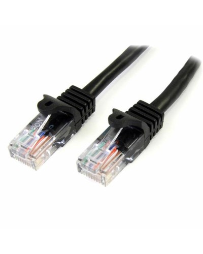 StarTech CAT6 UTP Netzwerkkabel, starr – 1 m, Schwarz – Highspeed-Datenübertragung

