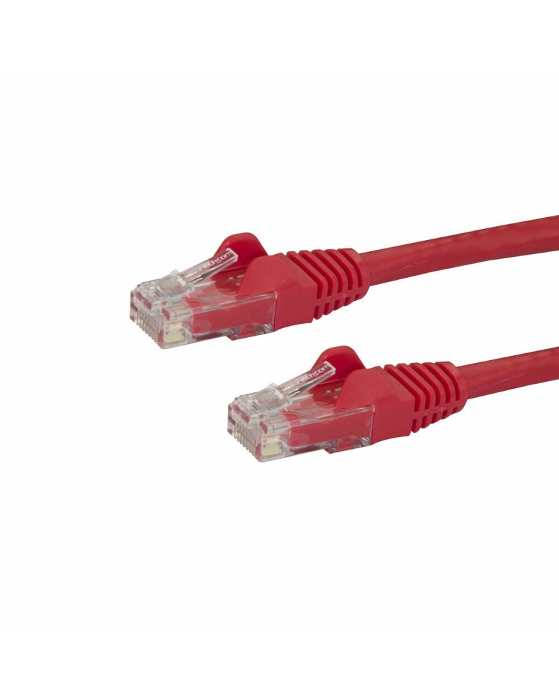 Startech Cavo Rete Cat6 UTP Rigido 50cm - Rosso CMR - Alta Velocità