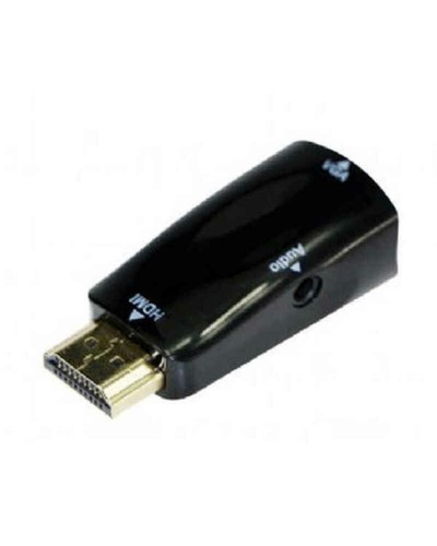 Gembird Adaptador HDMI a VGA - Convertidor de Video Full HD - PC, Monitor

