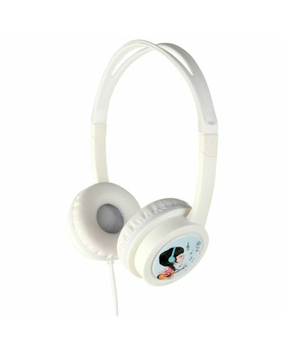 Gembird MHP-JR-W Adjustable Kids Headphones - Safe Audio - White
