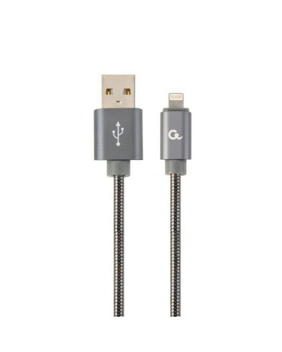 Lightning-kaapeli Cablexpert CC-USB2S-AMLM-1M-BG