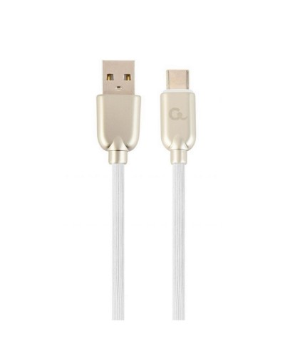 Cablexpert Câble USB-C vers USB-C 2m - Charge & Transfert de données - Blanc
