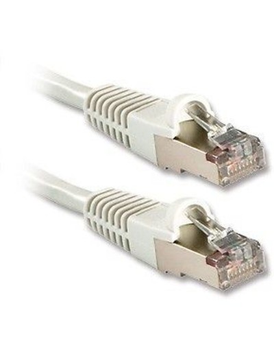 Lindy Câble Réseau CAT6 UTP Rigide 2m Blanc - Connexion Internet Rapide
