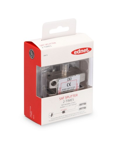 Digitus HDMI Splitter 4K, 1 Input - 2 Outputs, Audio, Video, 84675
