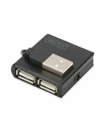 USB-HUB Digitus DA-70217 Svart