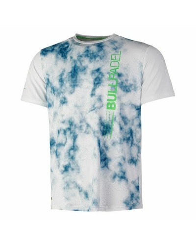 Bullpadel Maren: Maglia Sportiva Bianca Maniche Corte Traspirante
