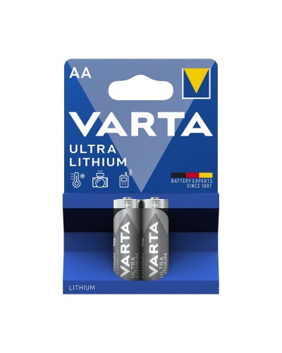 Varta Ultra Lithium AA 1.5V - 2pcs - Long Lasting & Optimal Performance
