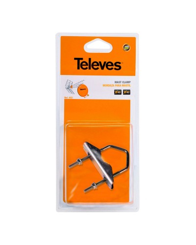 Suukapula TELEVES Ø 25-45 mm Lipputanko Galvanoitu teräs