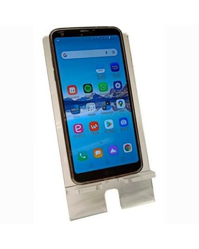 Archivo 2000 Support de Téléphone Portable Transparent Méthacrylate - 8,2x9x16,5cm
