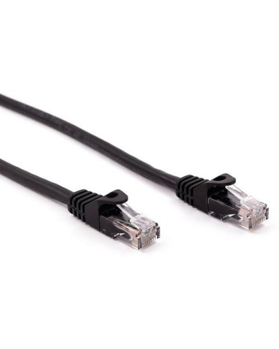 Nilox Cat 6 UTP Solid Core Network Cable - 5m Black - Fast Internet Connection
