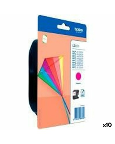 Brother LC223M Cartucho Magenta Original MFC-J4420DW/J4620DW - 10 Unidades
