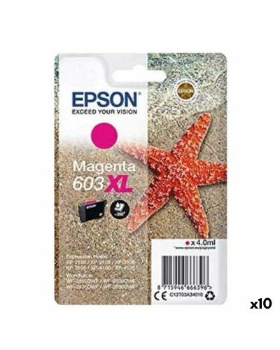 Epson 603XL Magenta - Cartouche d'encre d'origine haute capacité (10 unités)
