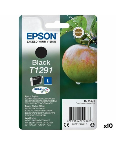 Original Bläckpatron Epson SX 235W/420W/425W/BX305F/320FW Svart (10 antal)
