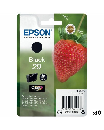 Epson 29XL Noir - Cartouche d'encre d'origine - Pack de 10
