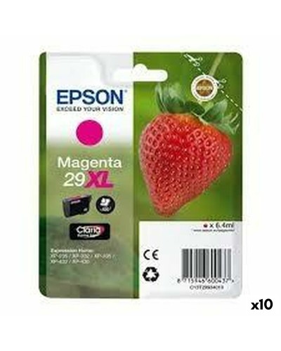 Epson 29XL Magenta - Cartouche d'encre d'origine - Haute capacité - Pack de 10 unités
