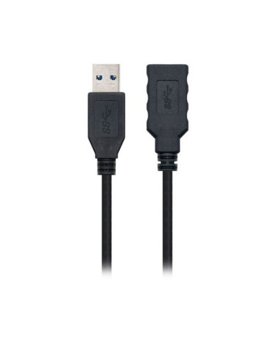 USB-kabel NANOCABLE 10.01.090 Svart