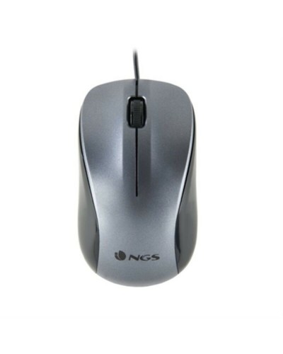 NGS Ratón Óptico 1200 DPI - Ergonómico y Preciso - Ideal para PC
