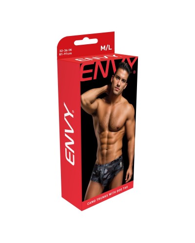 Envy Slip Klassisch Schwarz S/M - Elastische Baumwolle - Bequeme Damenunterwäsche
