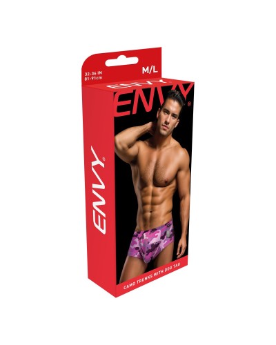 Envy Slip Clásicos de Mujer Rosa - Algodón Elástico L/XL
