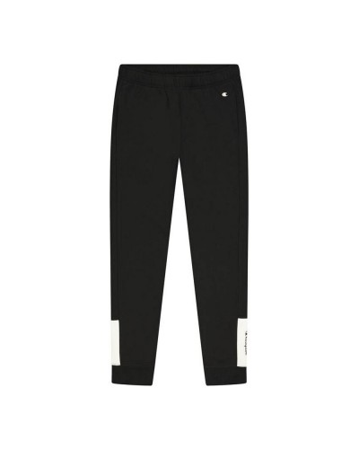 Pantalón de Chándal Champion Negro para Hombre - Puño Acanalado Algodón
