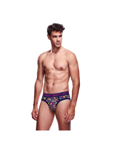 Envy Slip Damen Fantasie Unicorn & Donuts - Elastische Baumwolle L/XL
