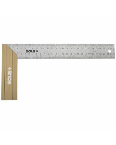 Carpenter's square SOLA SRB 25 x 14,5 cm