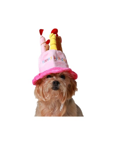 déguisement pour chien Rose Chapeau Anniversaire