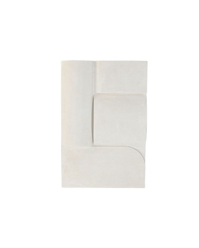 Wanddekoration Home ESPRIT Weiß abstrakt Scandi 80 X 12 X 120 CM