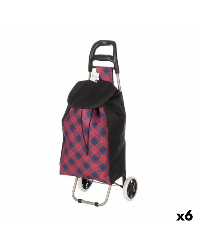 Kundvagn Kinvara Blå Rosa 33 L 35,5 x 28 x 94 cm Romb (6 antal)