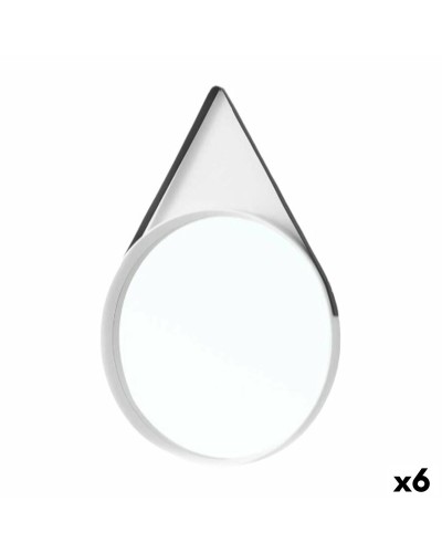 Miroir mural Gift Decor Blanc 51 x 4,5 x 76 cm (6 Unités)