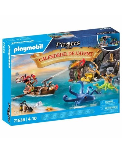 Adventkalender Playmobil 71636 Pirate Advent Calendar Plastic