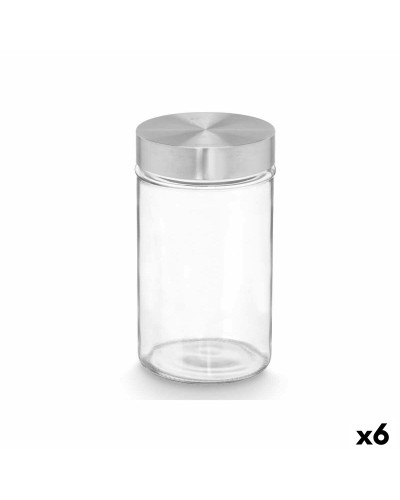 Boîte Vivalto Transparent Argenté 1 L (6 Unités)