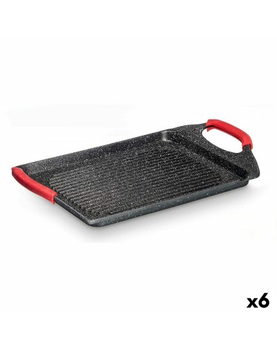 Rôtissoire Kinvara Blanc Noir Rouge Silicone Aluminium 34 x 26 cm