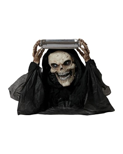 Halloween-Dekoration Skelett 35 x 20 x 45 cm Weiß