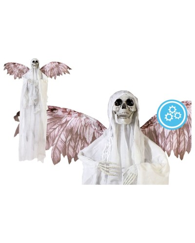 Decorazione per Halloween Scheletro 183 x 120 x 17 cm Bianco