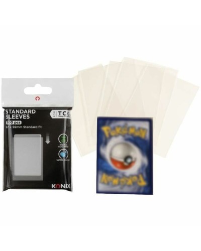 Fundas para cartas KONIX 100 Unidades