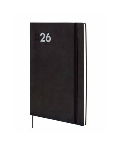 Agenda Finocam Zwart 16,5 x 24 cm