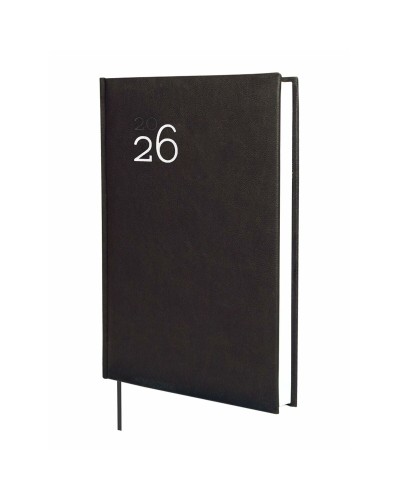 Diary Finocam Black 16,5 x 24 cm