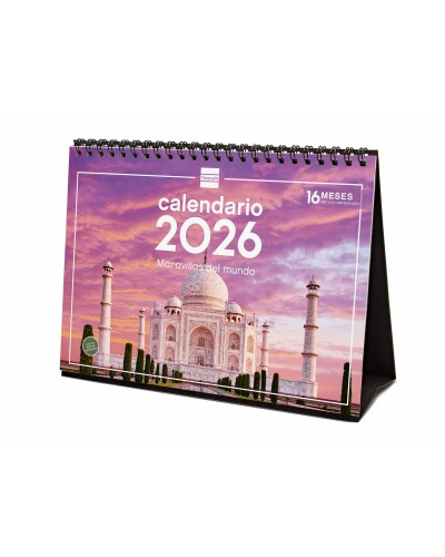 Tischkalender Finocam Bunt Papier 21 x 15 cm