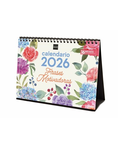 Calendario da Tavolo Finocam Multicolore Carta 21 x 15 cm