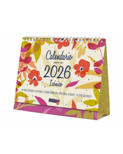 Calendario de Sobremesa Finocam Multicolor Papel 21 x 15 cm