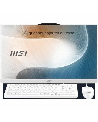 Alles in Eén MSI 12M-2023XFR 24" Intel Core 5 120U 16 GB RAM 500 GB