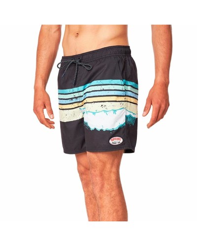 Rip Curl Badehose Framed Volley Schwarz - Badeshorts
