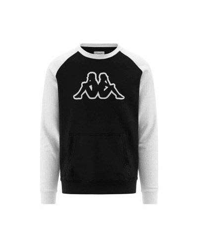 Herensweater zonder Capuchon Kappa Zaimali Zwart