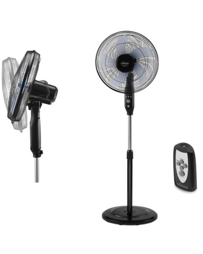 Vapaasti seisova tuuletin UFESA DAKOTA Musta 50 W