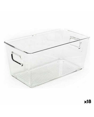 Multi-functionele Kist Dem Transparant 23,5 x 13,3 x 11,5 cm (18 Stuks)