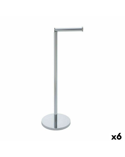 Toalettrullehållare Confortime Silvrig Stål 42 x 15 cm (6 antal)