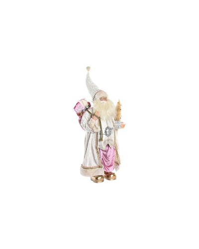 Dekorative Weihnachtsstatue DKD Home Decor Weihnachtsmann aus Polyester und PVC 83 cm
