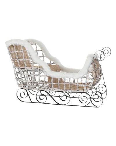 DKD Home Decor Illuminated Christmas Sleigh LED (90 x 46 x 62 cm)
